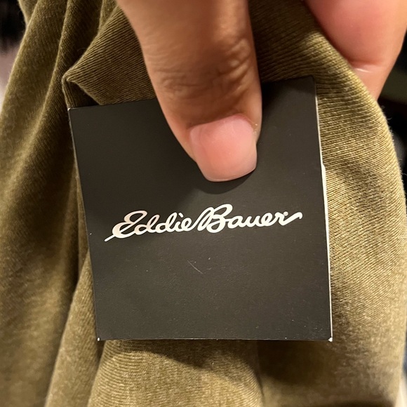NWT Eddie Bauer Women’s Army Green Shirt Size 2XL - Picture 7 of 7